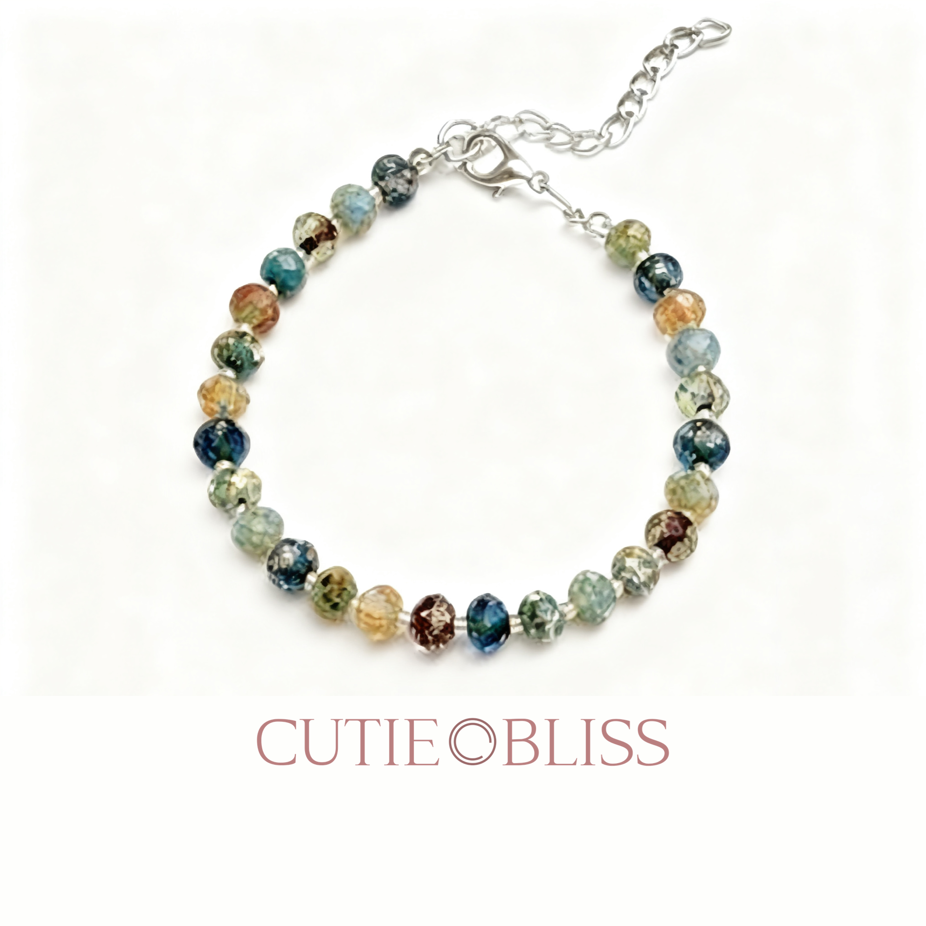 Serene Late Spring——Picasso Glass Bracelet